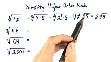 even root|9.7: Higher Roots .